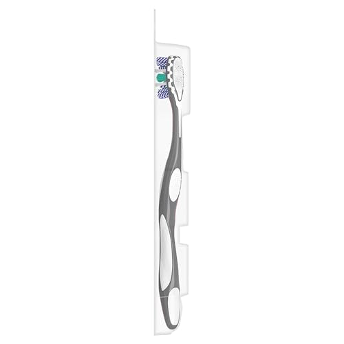Colgate 360 Optic White Advanced Whitening Toothbrush, Adult Medium Toothbrush with Whitening Cups, Helps Whiten Teeth and Removes Odor Causing Bacteria, 2 Pack