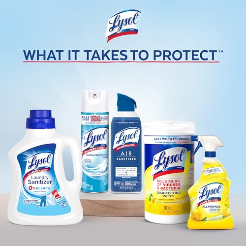 Lysol Power Toilet Bowl Cleaner Gel, For Cleaning and Disinfecting, Stain Removal, 24 Fl oz (2-pack),Packaging may vary