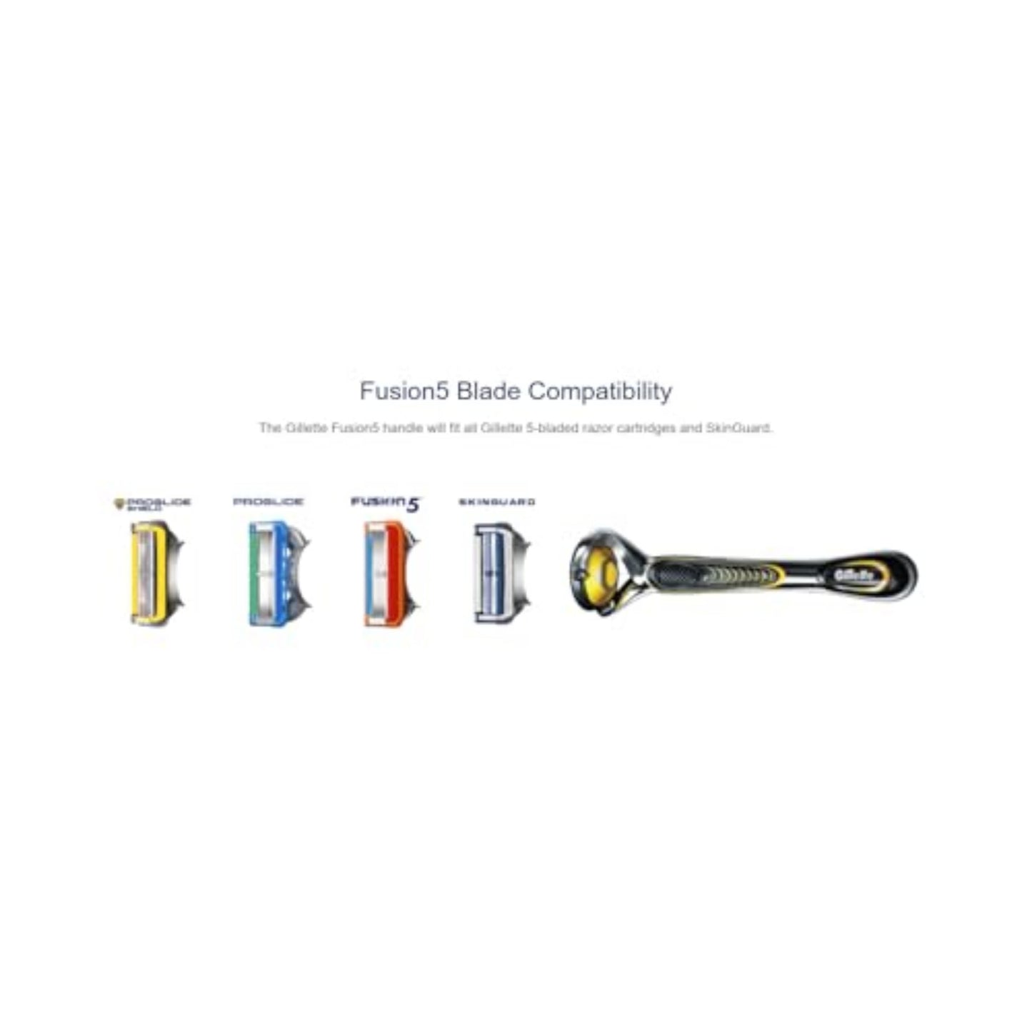 Gillette Fusion5 Razor Refills for Men, 5 Bladed Razor, with Precision Trimmer and Lubrastrip for a Close Shave, 12 Razor Blade Refills