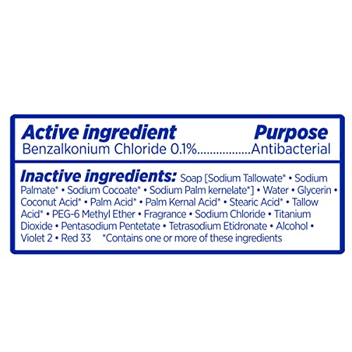 Dial Complete Antibacterial Deodorant Bar Soap, Lavender & Twilight Jasmine Scent, 4 oz, 8 Bars (Pack of 4)