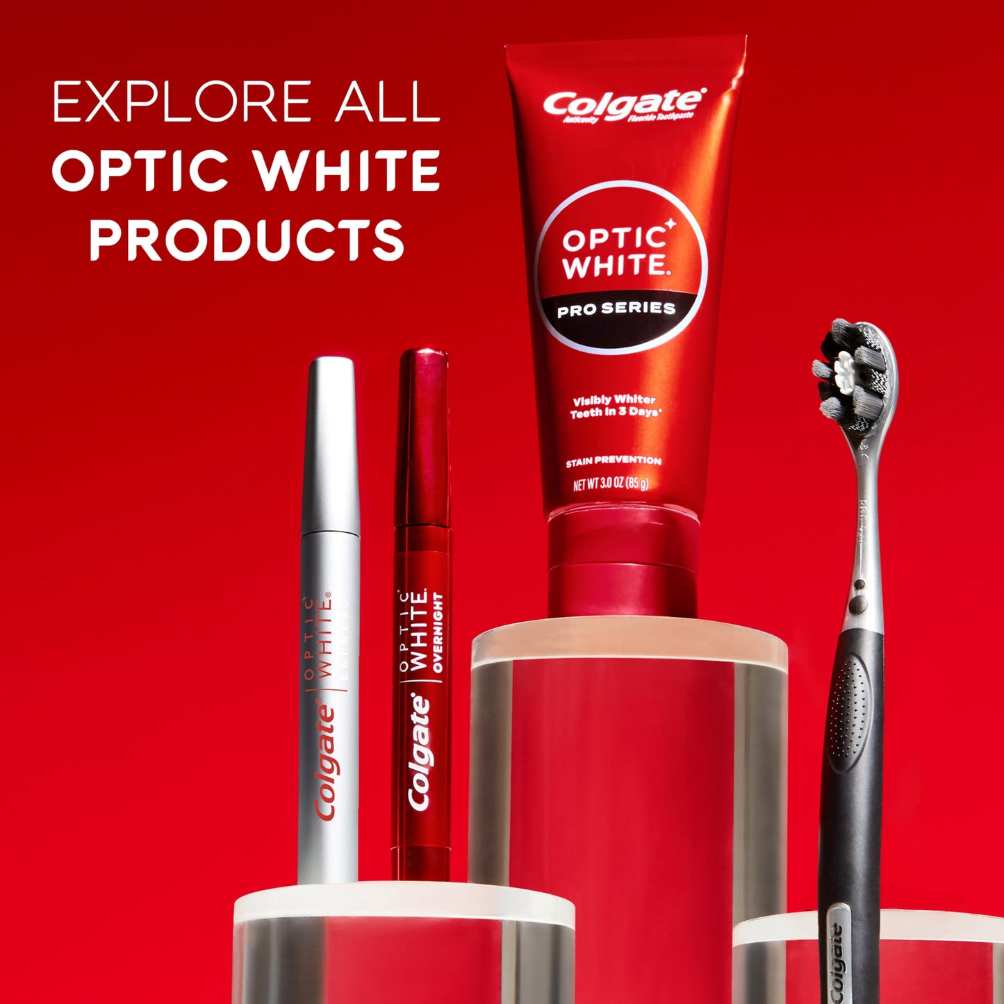 Colgate Optic White Express Teeth Whitening Pen, Enamel-Safe Tooth Whitening Applicator, Helps Whiten Teeth in As Little As 1 Day of Use, 7 Day Whitening Treatment, 0.08 fl oz