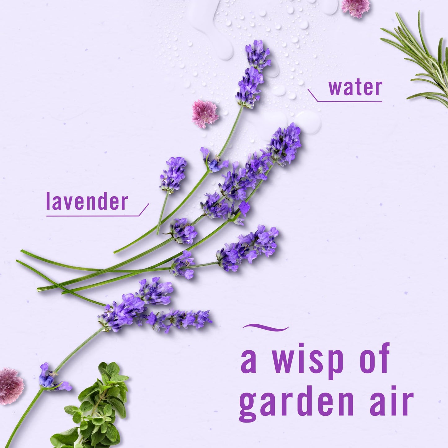 Febreze Air Mist Air Freshener Spray, Odor-Fighting Room Spray, Air Fresheners for Home and Bathroom and Kitchen, Aerosol Can, Light Lavender Scent, 8.8oz, 2 Count
