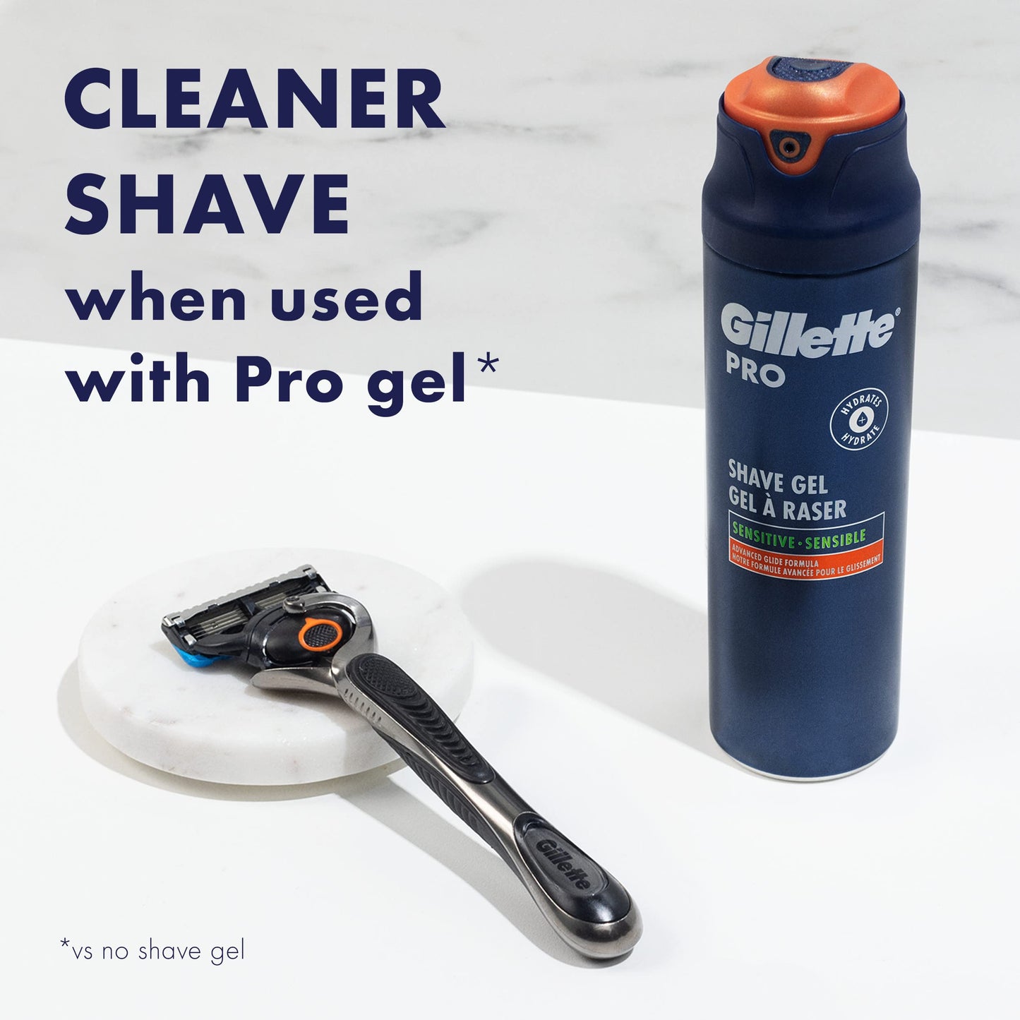 Gillette ProGlide Razor for Men, Handle + 1 Blade Refill