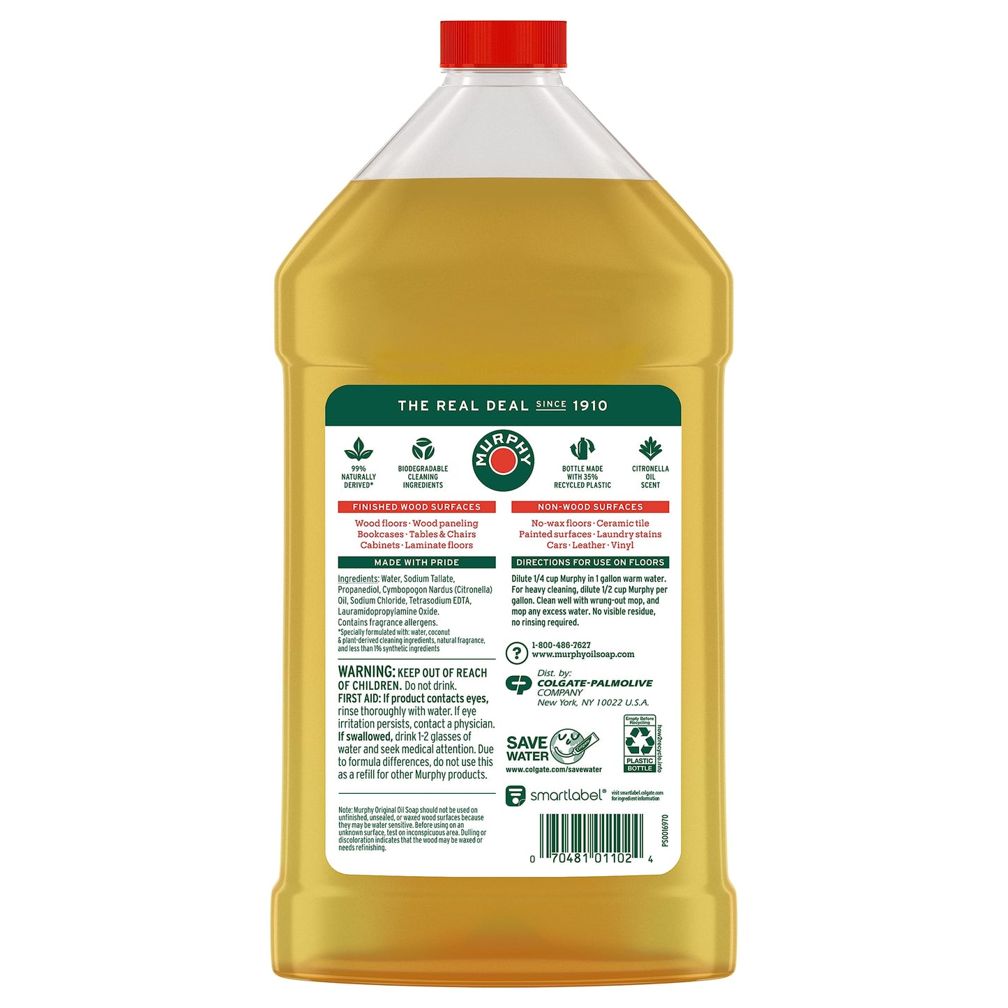 Murphy Oil Soap Wood Cleaner, 32 Fluid ounce (Pack of 3)