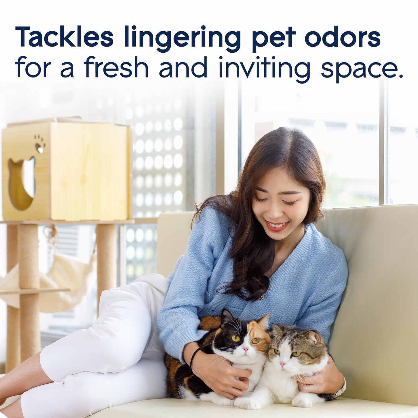 Glade Air Freshener Room Spray, Pet Fresh Scent, Odor Fighting to Deliver Long Lasting Freshness, 8 Oz, 6 Count