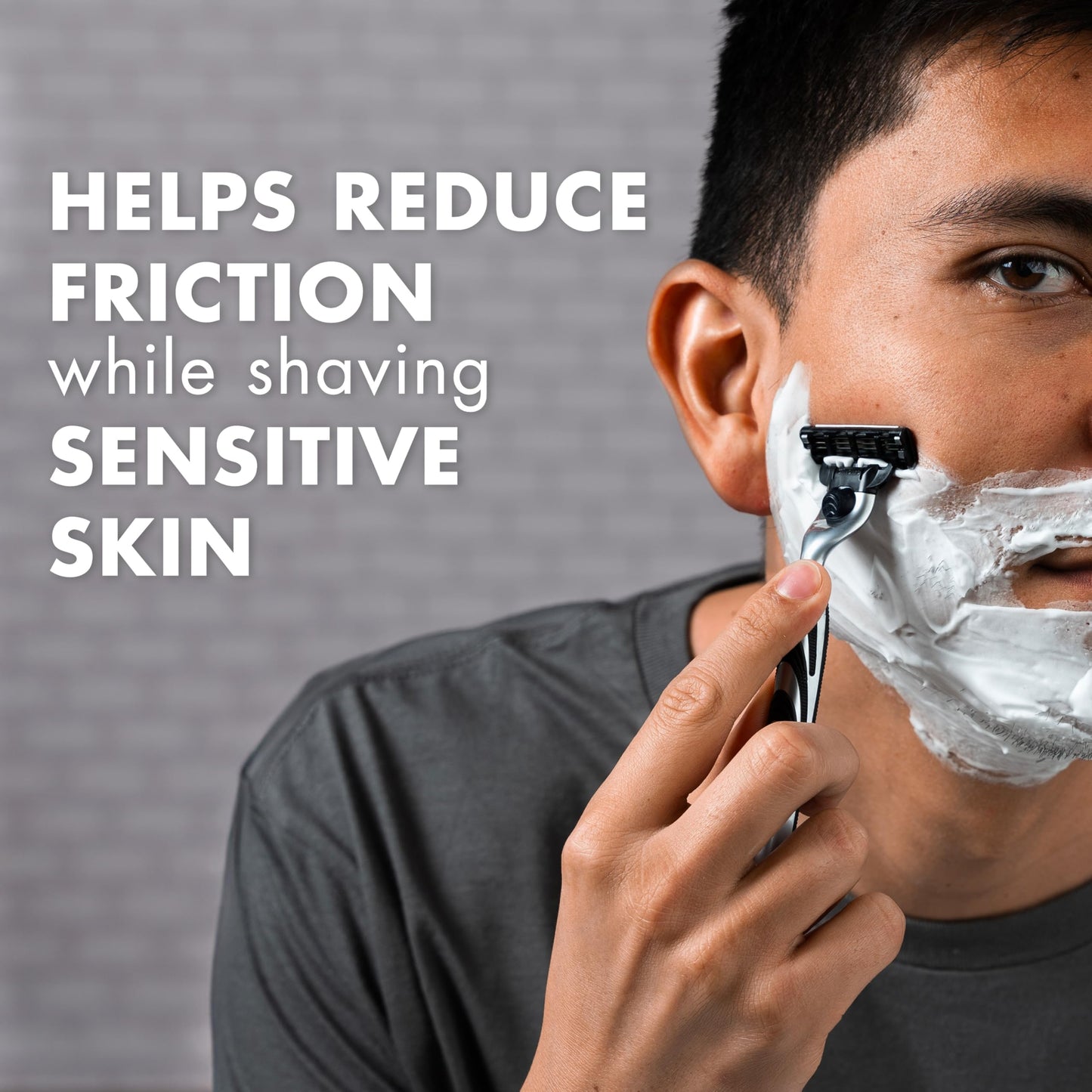 Gillette Foamy Shaving Cream, Sensitive Skin, 11 Ounce (Pack of 12)