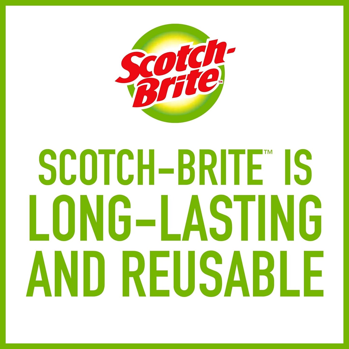 Scotch-Brite Stainless Steel Scrubber, Dish Scrubbers for Cleaning Kitchen and Household, Dishes, 3