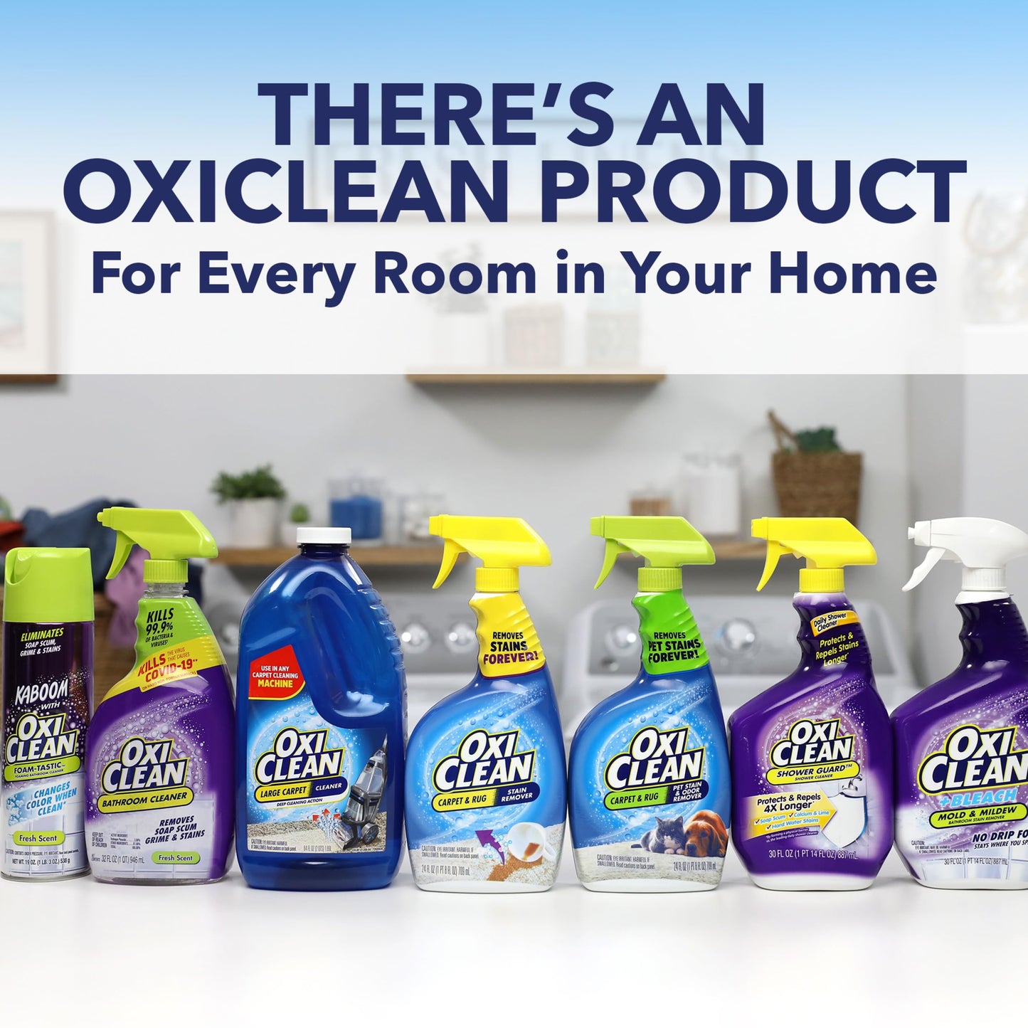 OxiClean Large Carpet Cleaner Liquid Solution for Steam Cleaning Machines, 64 fl oz