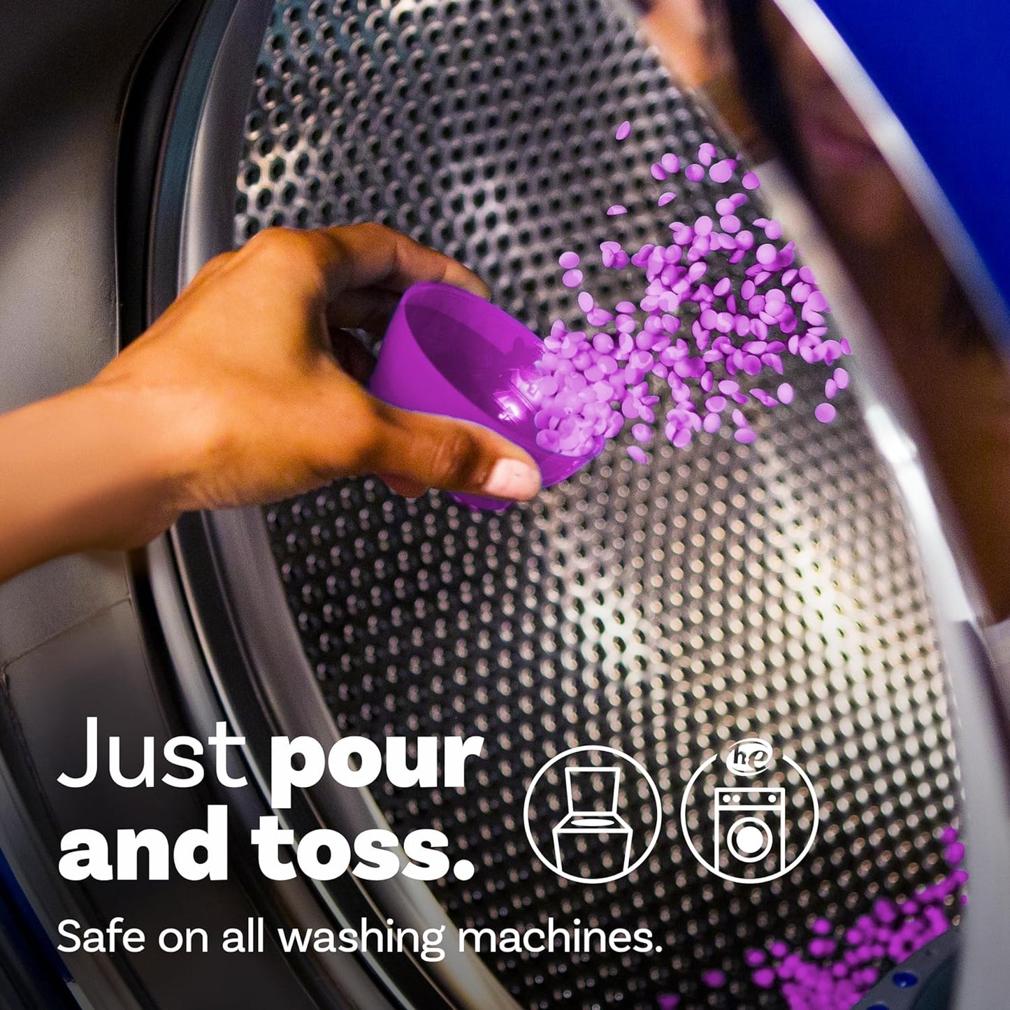 Downy Unstopables In-Wash Laundry Scent Booster Beads, Lush, 24 oz