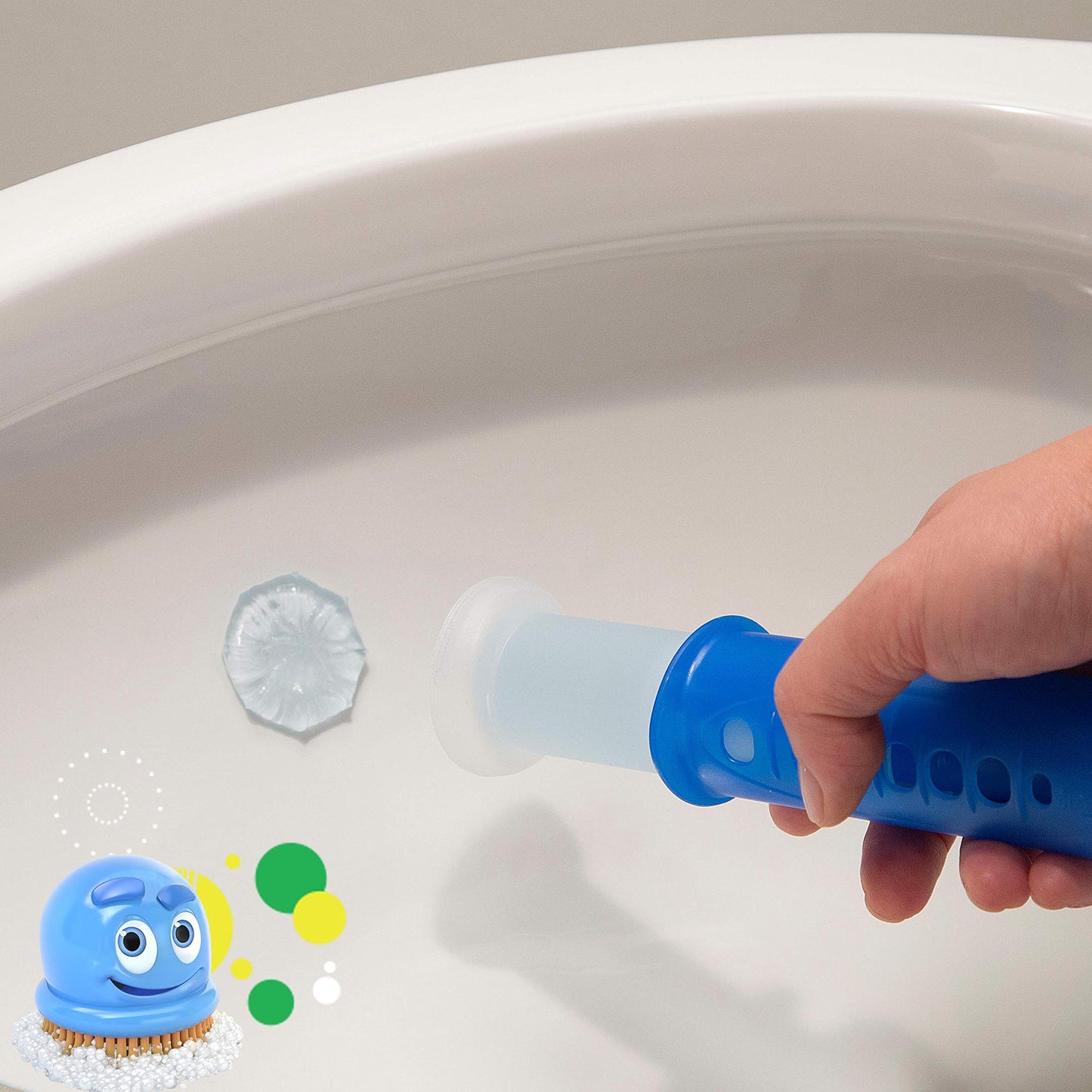 Scrubbing Bubbles Fresh Gel Toilet Bowl Cleaning Stamps, Helps Keep Toilet Clean and Helps Prevent Limescale & Rings, Berry Burst Scent, 6 Stamps