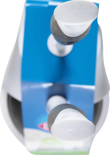 Clorox Toilet Bowl Brush & Plunger Combo Set with Storage Caddy - Toilet Plunger for Bathroom, Bathroom Organizers & Storage, Bathroom Accessories, Toilet Unclogger, Long Handled Toilet Brush