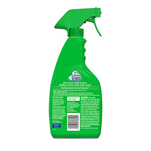 Scrubbing Bubbles Foaming Bleach Bathroom and Shower Cleaner Disinfectant Spray, Helps Erase Mold & Mildew, 32oz