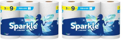 Sparkle® Pick-A-Size® Paper Towels, 3 Triple Rolls (Pack of 2)