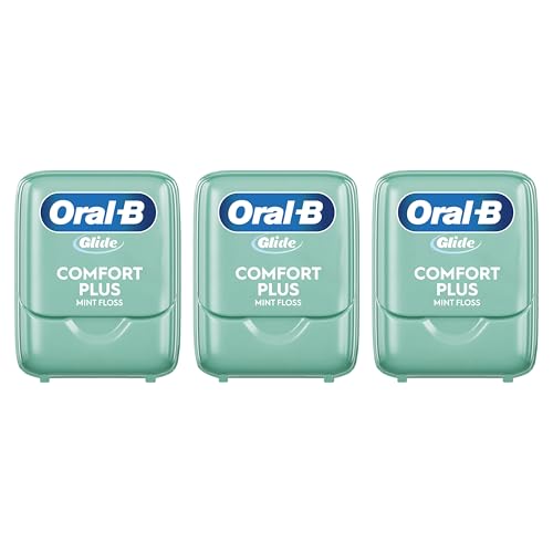 Oral-B Glide Pro-Health Comfort Plus Floss, Mint, 3 Ct