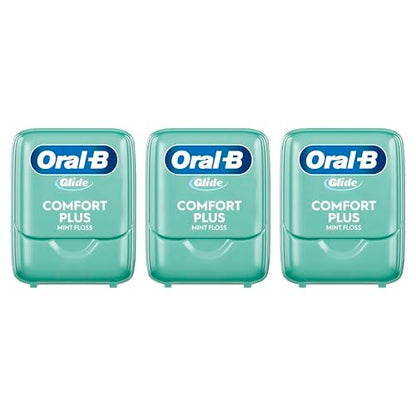 Oral-B Glide Pro-Health Comfort Plus Floss, Mint, 3 Ct