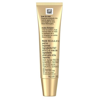 Pantene Shampoo, Sheer Volume - Lightweight Nourishment for Fine, Color-Treated Hair, 72-Hour Fullness and Body, 27.7 Oz Each, 2-Pack + Miracle Rescue Shot (0.5 Oz)