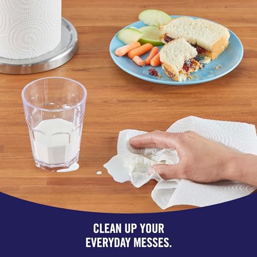 Sparkle® Tear-A-Square® Paper Towels, 2 Double Rolls : 4 Regular Rolls, 2 Count (Pack of 2)