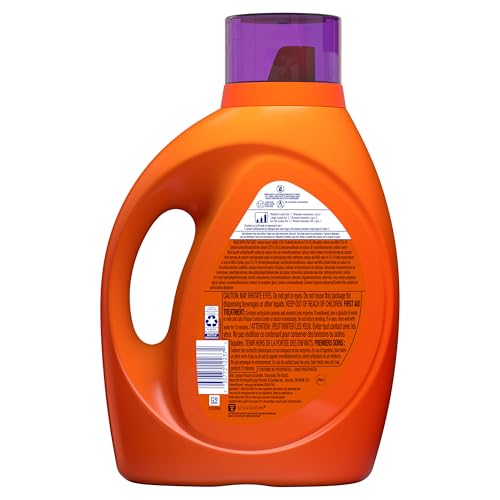Tide Plus Febreze Freshness HE Turbo Clean Liquid Laundry Detergent, Spring & Renewal Scent, 84 fl oz, 59 loads