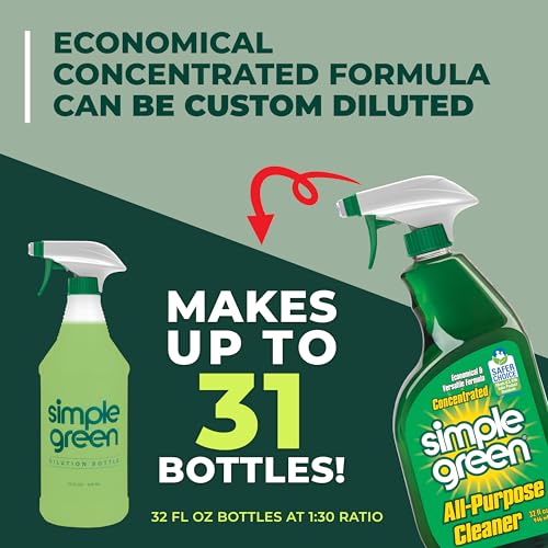 Simple Green AllPurpose Cleaner, 32 Fl Oz (Pack of 3), Original