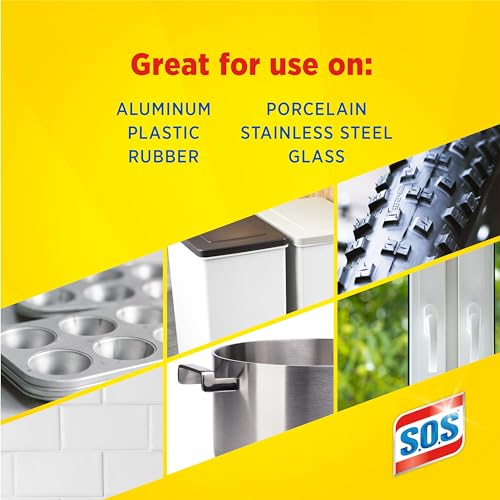 S.O.S Steel Wool Soap Pads, 18 Count