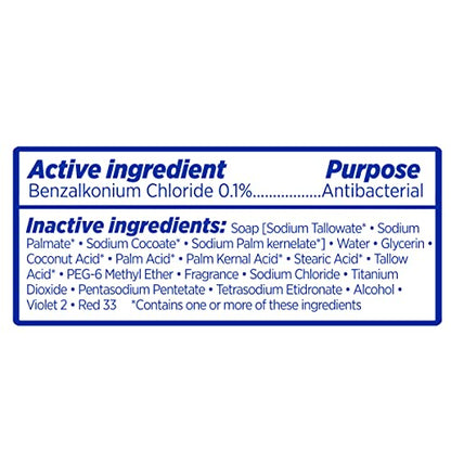 Dial Complete Antibacterial Deodorant Bar Soap, Lavender & Twilight Jasmine Scent, 4 oz, 8 Bars (Pack of 4)