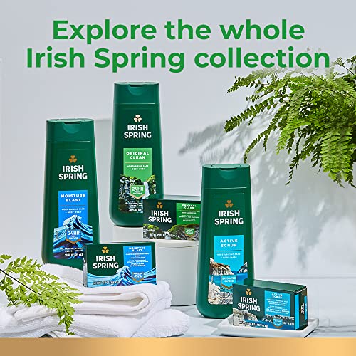 Irish Spring Moisture Blast Body Wash, 30 Oz Pump (Pack of 4)