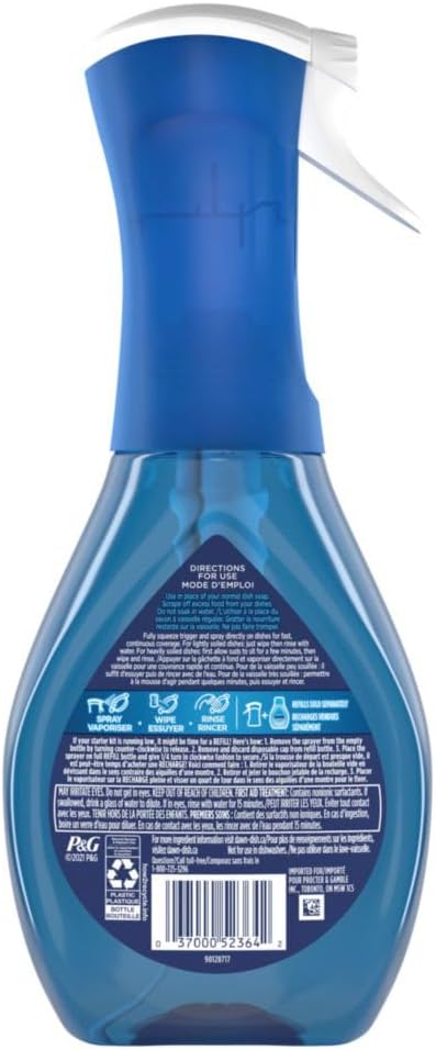 Dawn Platinum Powerwash Dish Spray, Dish Soap, Fresh Scent, 16 Fl Oz