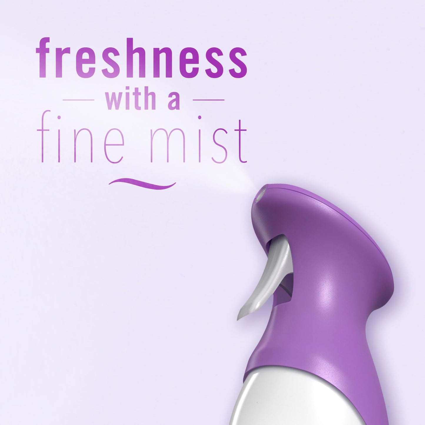Febreze Air Mist Air Freshener Spray, Odor-Fighting Room Spray, Air Fresheners for Home and Bathroom and Kitchen, Aerosol Can, Light Lavender Scent, 8.8oz, 2 Count
