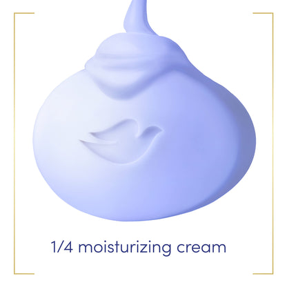 Dove Beauty Bar Gentle Cleanser Moisturizes To Calm Skin Anti-Stress Cream Bar Gentle Bar Soap Cleanser Made With 1/4 Moisturizing Cream 3.75 oz 14 Count