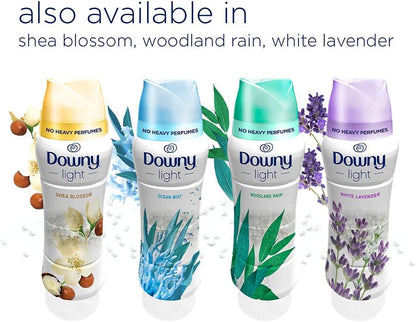 Downy Light In Wash Scent Booster Beads, Ocean Mist Scent, 24 oz, No Heavy Perfumes, Downy Scent Booster Beads, Unstoppable Laundry Beads, Odor Eliminator
