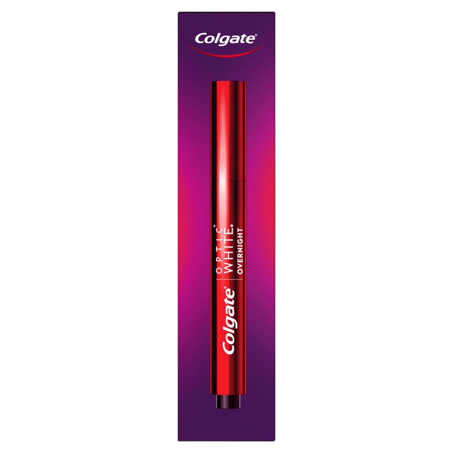 Colgate Optic White Overnight Teeth Whitening Pen, Teeth Stain Remover to Whiten Teeth, 35 Nightly Treatments
