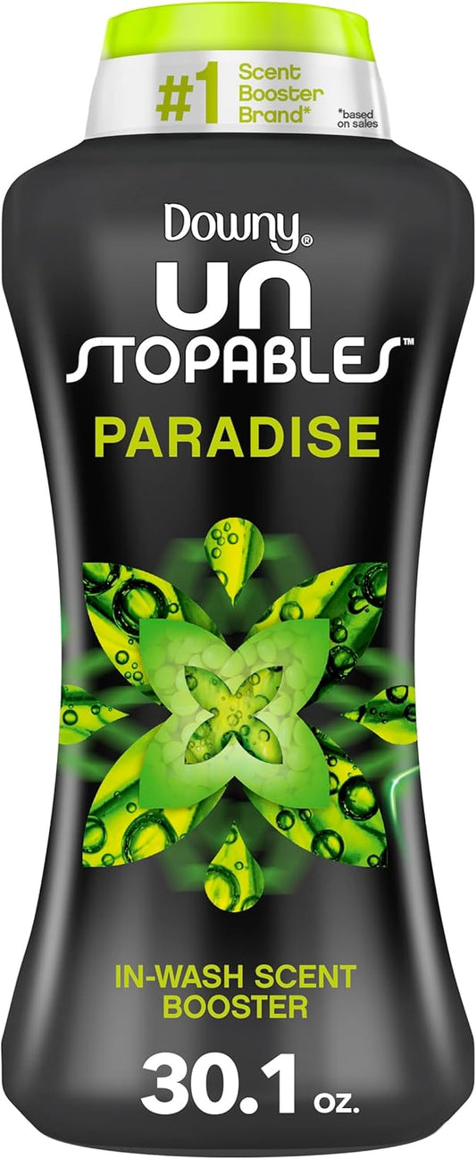 Downy Unstopables In-Wash Laundry Scent Booster Beads, Paradise, 30.1 oz