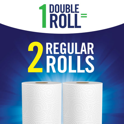 Sparkle® Tear-A-Square® Paper Towels, 2 Double Rolls : 4 Regular Rolls, 2 Count (Pack of 2)