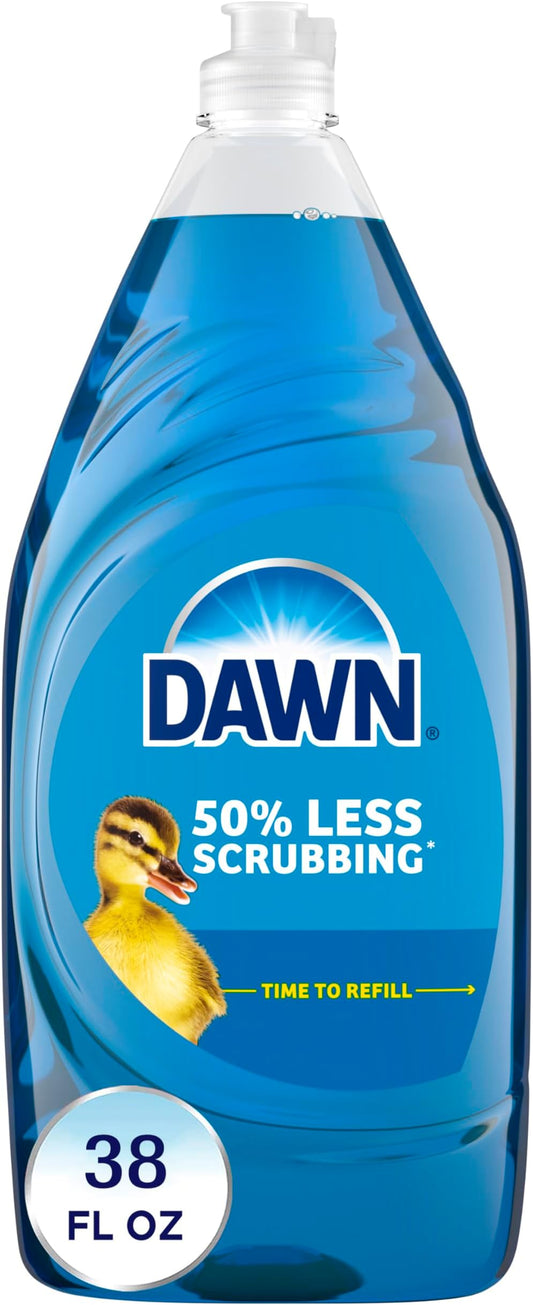 Dawn Ultra Dish Soap Liquid, Dishwashing Liquid, Grease Removal, Original, 30.8oz