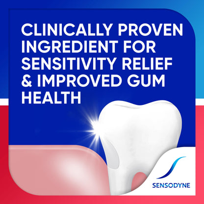 Sensodyne Sensitivity & Gum Sensitive Toothpaste for Gingivitis, Sensitive Teeth Treatment, Clean & Fresh - 3.4 Ounce (Pack of 4)