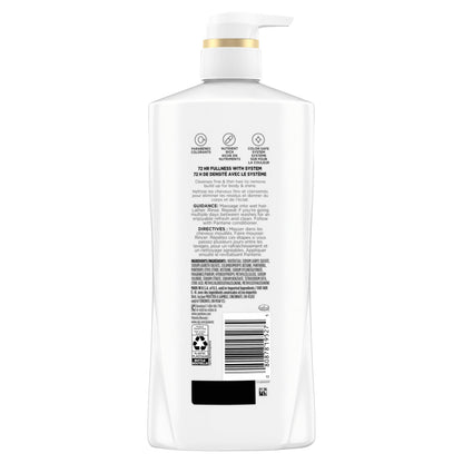 Pantene Shampoo, Sheer Volume - Lightweight Nourishment for Fine, Color-Treated Hair, 72-Hour Fullness and Body, 27.7 Oz Each, 2-Pack + Miracle Rescue Shot (0.5 Oz)