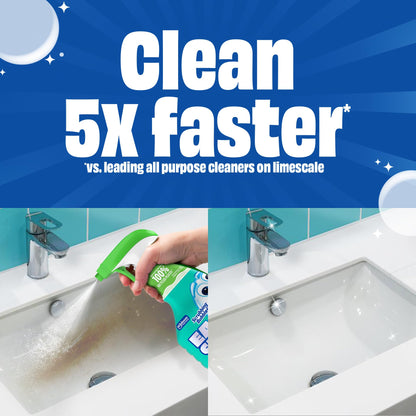 Scrubbing Bubbles Easy Clean Foaming Multipurpose Bathroom Cleaner Spray, Bottle Made from 100% Recyled Plastic, 32 Ounce Spray