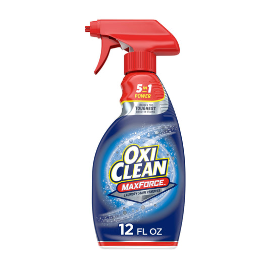 OxiClean Max Force Laundry Stain Remover Spray, 12 Fl. Oz, 3-Pack