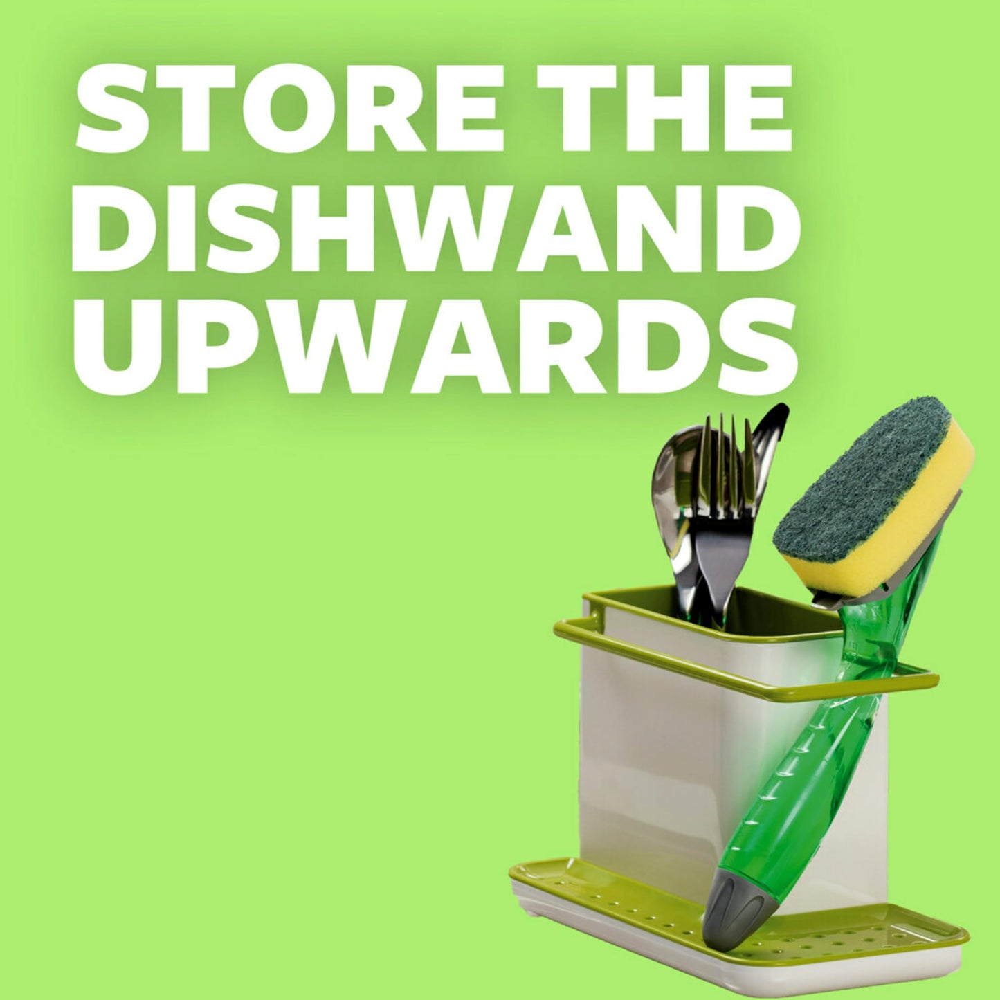 Scotch-Brite Heavy Duty Dishwand Kit, 1 Dish Wand & 7 Sponge Refills, Keep Hands Out of the Mess, Removes Stuck-on Food, Best for Cast Iron Skillets & Grill Grates, Fits all Scotch Brite Refills