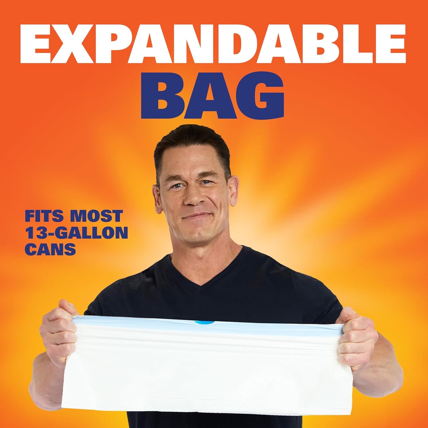 Hefty Ultra Strong Tall Kitchen Trash Bags, Unscented, 13 Gallon, 110 Count