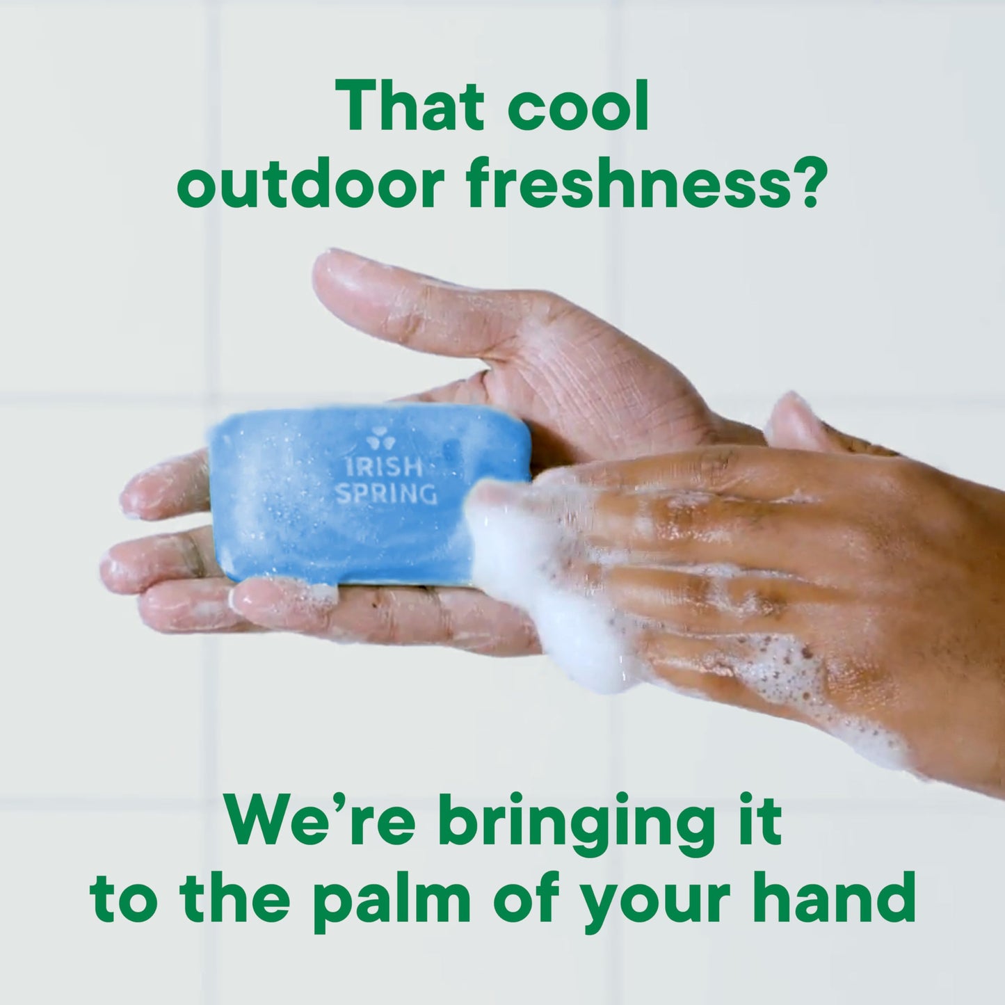 Irish Spring Icy Blast Bar Soap for Men, Mens Soap, Smell Fresh and Clean 12 Hours, Men Bars Washing Hands Body, Mild Skin, Recyclable Carton, 24 Pack, 3.7 Oz
