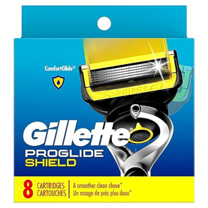 Gillette ProGlide Shield Razor Refills for Men, 8 Blade Refills