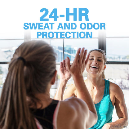 Secret Antiperspirant and Deodorant for Women, 24hr Sweat & Odor Protection, PH Balanced Protection, Gentle on Skin, Invisible Solid, Shower Fresh Scent, 2.6 oz (Pack of 2)