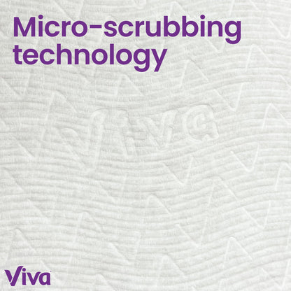 Viva Multi-Surface Cloth Paper Towels, 3 Double Rolls, 110 Sheets Per Roll