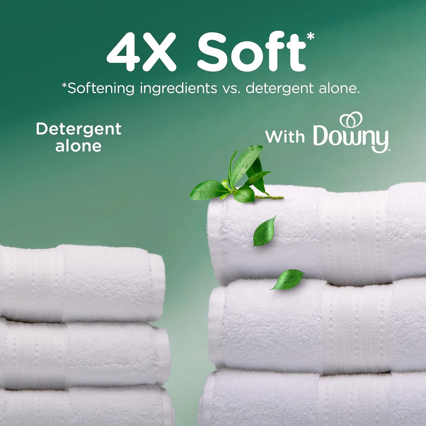 Downy Ultra Soft Fabric Softener Liquid, Refresh, Birch Water and Botanicals, 56 fl oz, 83 Loads