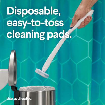 Clorox ToiletWand, Disinfecting Wand Refill Heads - Rainforest Rush, 10 Count (Package May Vary)