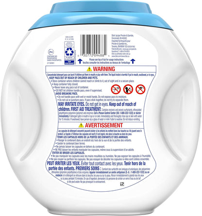 Tide PODS Free & Gentle Liquid Laundry Detergent Pacs, 76 count
