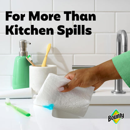 Bounty Select-A-Size Paper Towels, White, 8 Triple Rolls = 24 Regular Rolls
