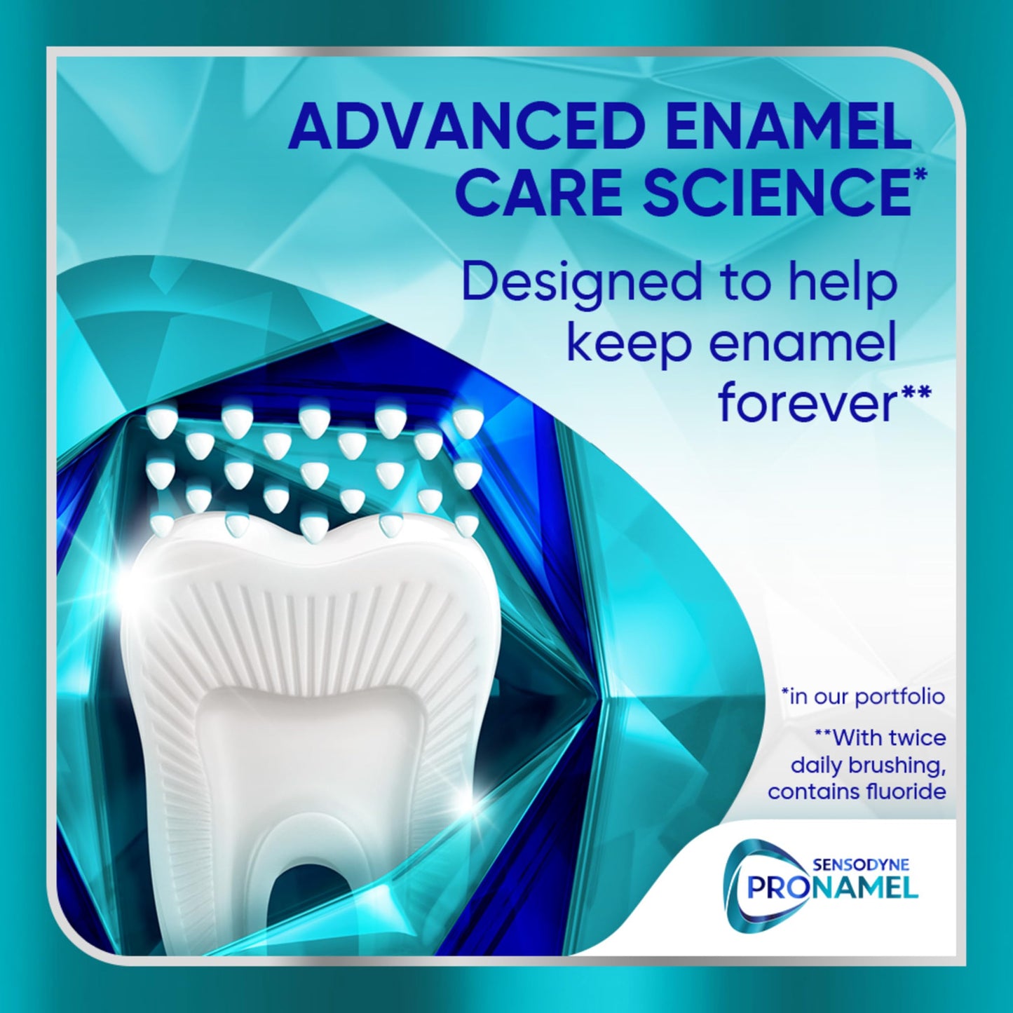 Sensodyne Pronamel Clinical Enamel Strengthening Toothpaste, Whitening Action, 3.4 oz (3 Pack)