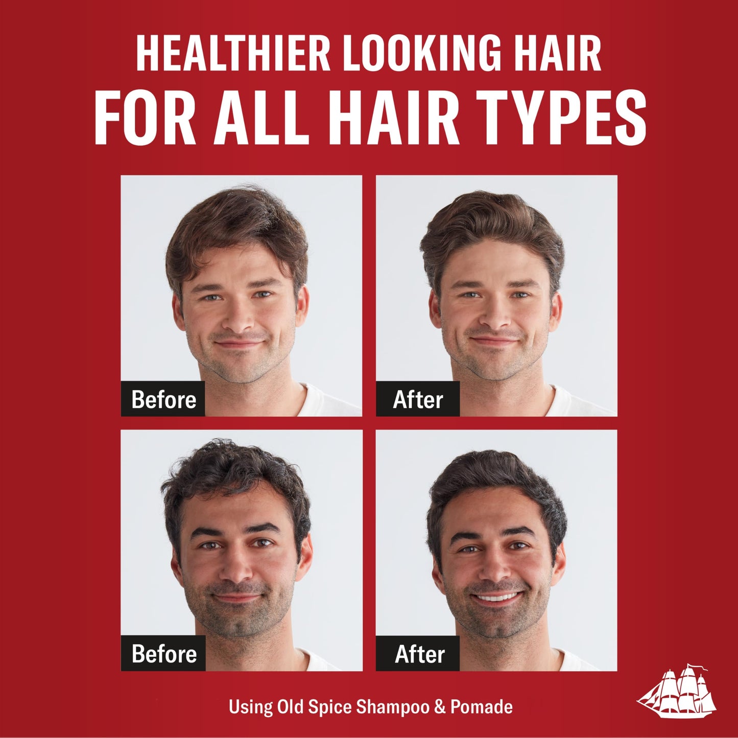 Old Spice Swagger 2-in-1 Shampoo and Conditioner Set for Men, Cedarwood Lime Scent, Get Up To 80% Fuller-Looking Hair, Barbershop Quality, 29.2 Fl Oz Each, 2 Pack